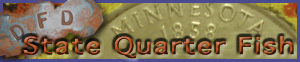 DFD State Quarter Fish Decoys